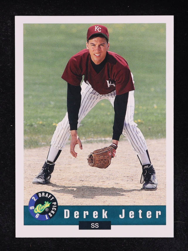 Derek Jeter 1992 Classic Draft Picks #6 RC at PristineAuction.com Derek Jeter 1992 Classic Draft Picks #6 RC at PristineAuction.com