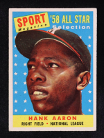 Hank Aaron 1958 Topps #488 AS at PristineAuction.com