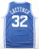 Christian Laettner Signed Jersey Inscribed "The Shot 3/28/32" (Schwartz) at PristineAuction.com