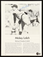 Mickey Lolich Signed Tigers News Article Cutout (Beckett) at PristineAuction.com