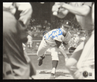 Denny McLain Signed Tigers 7x9 Photo Inscribed "31-6 1968" (Beckett) at PristineAuction.com