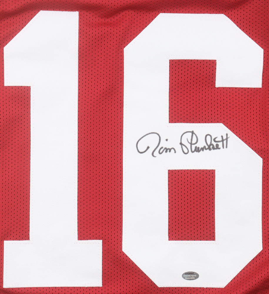 Jim Plunkett Signed Jersey (Schwartz) at PristineAuction.com Jim Plunkett Signed Jersey (Schwartz) at PristineAuction.com