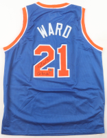 Charlie Ward Signed Jersey Inscribed "Go Knicks!" (Schwartz) at PristineAuction.com