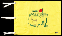Adam Scott Signed 2007 Masters Tournament Golf Pin Flag (Beckett) at PristineAuction.com