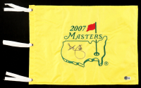 Adam Scott Signed 2007 Masters Tournament Golf Pin Flag (Beckett) at PristineAuction.com