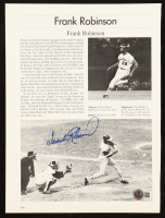 Frank Robinson Signed Orioles News Article Cutout (Beckett) at PristineAuction.com