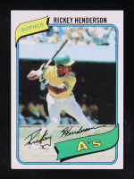 Rickey Henderson 1980 Topps #482 RC at PristineAuction.com