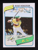 Rickey Henderson 1980 Topps #482 RC at PristineAuction.com