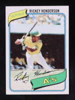 Rickey Henderson 1980 Topps #482 RC at PristineAuction.com