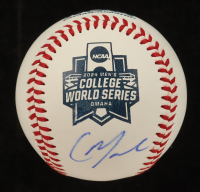 Christian Moore Signed NCAA 2024 College World Series Logo Baseball (Beckett) at PristineAuction.com