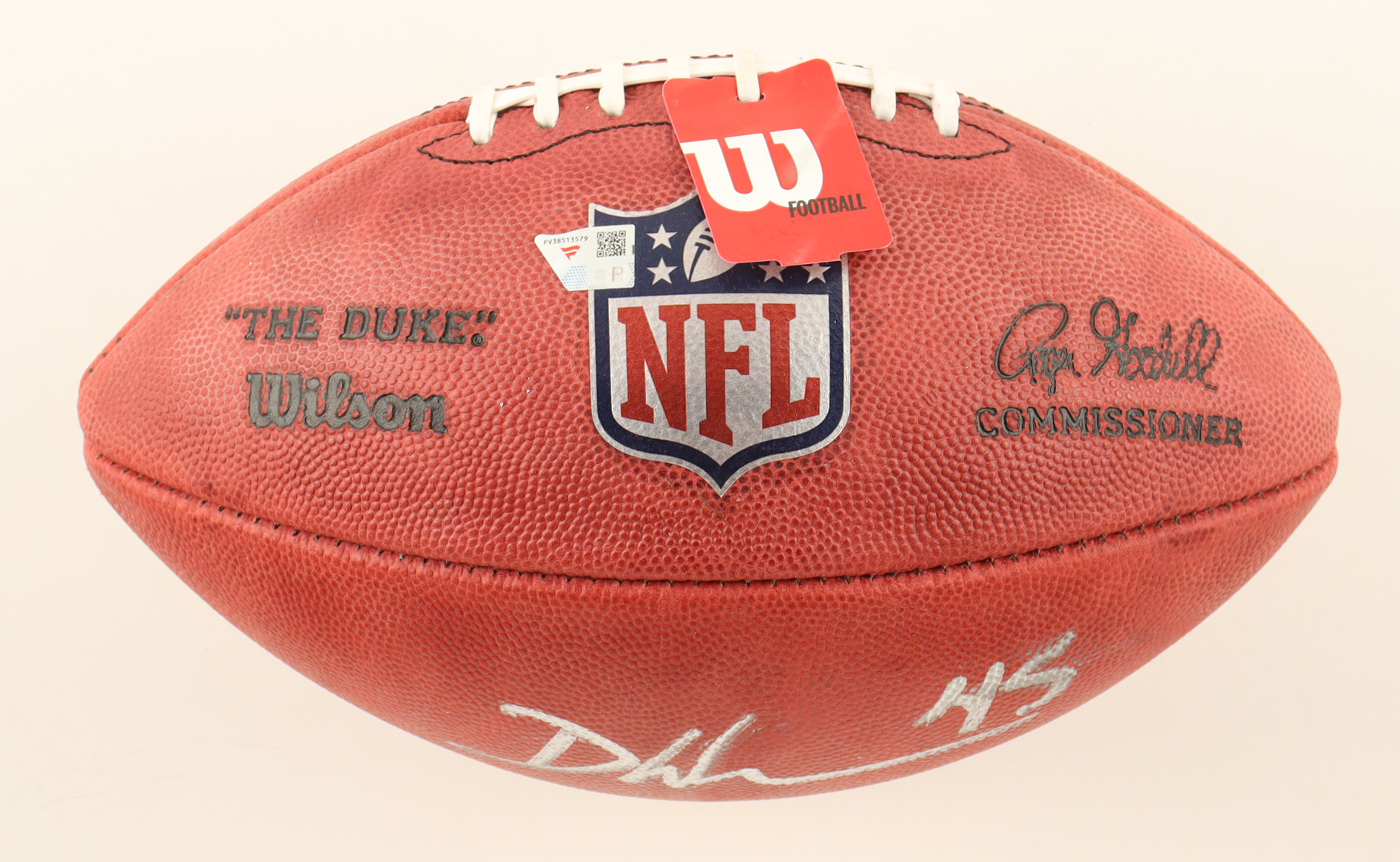 Devin White Signed NFL Football (Fanatics) at PristineAuction.com Devin White Signed NFL Football (Fanatics) at PristineAuction.com