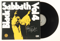 Geezer Butler Signed "Vol 4" Vinyl Record Album (Beckett) at PristineAuction.com