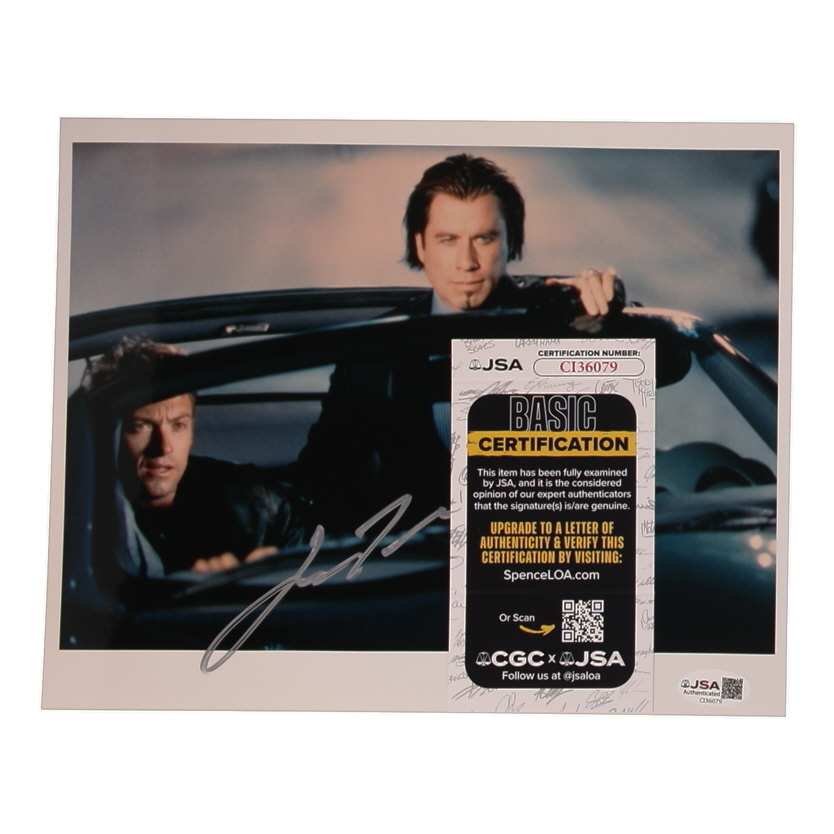 John Travolta Signed "Swordfish" 8x10 Photo (JSA) at PristineAuction.com John Travolta Signed "Swordfish" 8x10 Photo (JSA) at PristineAuction.com