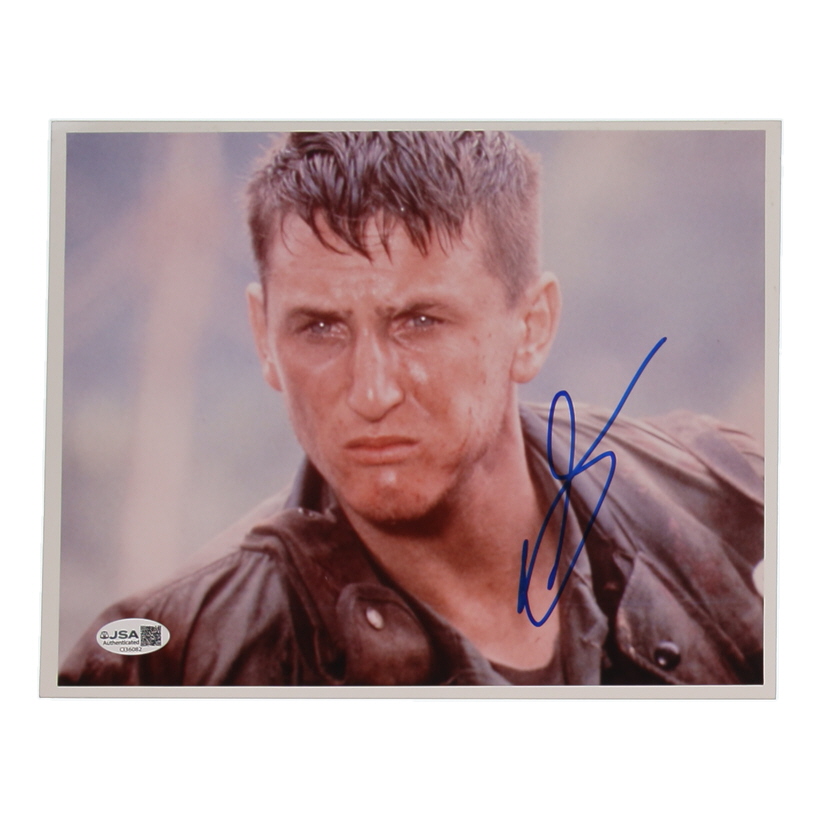 Sean Penn Signed "Casualties of War" 8x10 Photo (JSA) at PristineAuction.com Sean Penn Signed "Casualties of War" 8x10 Photo (JSA) at PristineAuction.com
