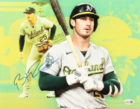 Brent Rooker Signed Athletics 11x14 Photo (JSA) at PristineAuction.com