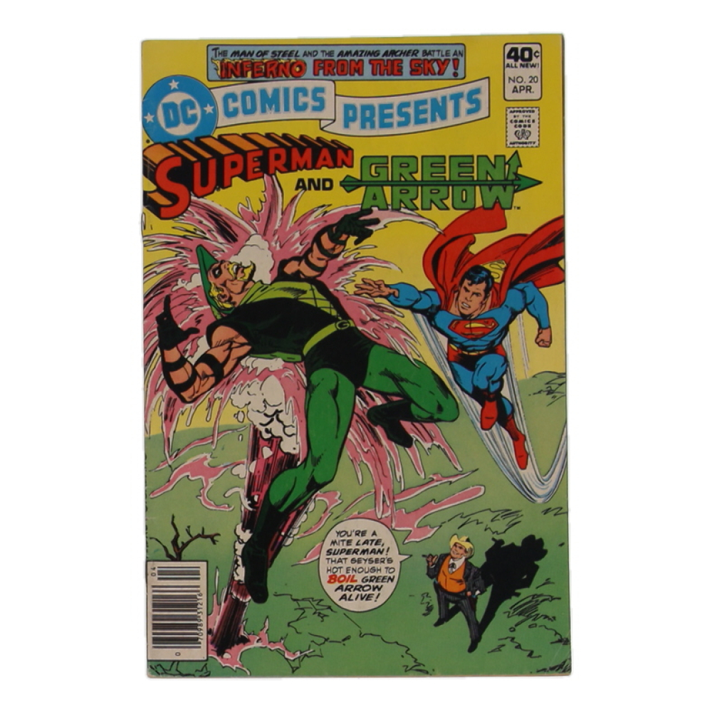 1980 "DC Comics Presents: Superman and the Green Arrow" #20 DC Comic Book at PristineAuction.com