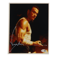 Jean-Claude Van Damme Signed "Hard Target" 8x10 Photo (JSA) at PristineAuction.com