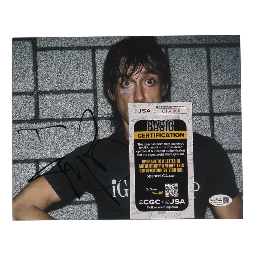 Iggy Pop Signed 8x10 Photo (JSA) at PristineAuction.com Iggy Pop Signed 8x10 Photo (JSA) at PristineAuction.com