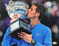 Novak Djokovic Signed 11x14 Photo (JSA) at PristineAuction.com