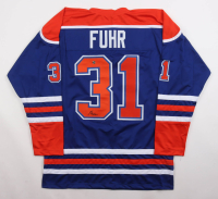 Grant Fuhr Signed Jersey (AWM) at PristineAuction.com