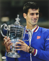 Novak Djokovic Signed 11x14 Photo (JSA) at PristineAuction.com