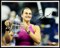 Aryna Sabalenka Signed 11.25x14.25 Photo (JSA) at PristineAuction.com
