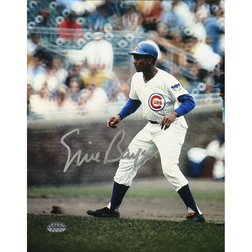 Ernie Banks Signed Cubs 8x10 Photo (Banks) at PristineAuction.com