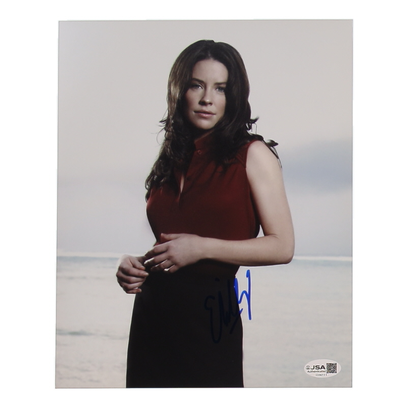 Evangeline Lilly Signed 8x10 Photo (JSA) at PristineAuction.com Evangeline Lilly Signed 8x10 Photo (JSA) at PristineAuction.com