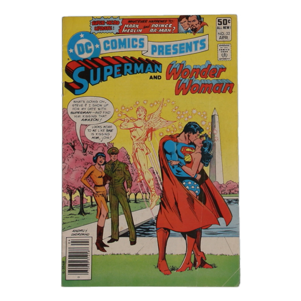 1981 "DC Comics Presents: Superman and Wonder Woman" #32 DC Comic Book at PristineAuction.com