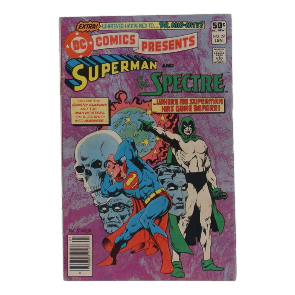 1981 "DC Comics Presents: Superman and the Spectre" #29 DC Comic Book at PristineAuction.com
