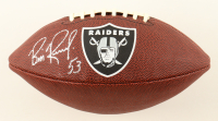 Bill Romanowski Signed Raiders Logo Football (Beckett) at PristineAuction.com