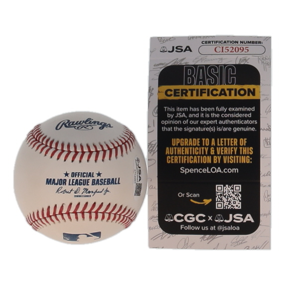 Garrett Crochet Signed OML Baseball (JSA) at PristineAuction.com Garrett Crochet Signed OML Baseball (JSA) at PristineAuction.com