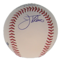 Jim Thome Signed OML Hall of Fame Logo Baseball (JSA) at PristineAuction.com