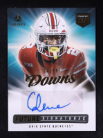 Caleb Downs 2025 Panini Luminance Future Signatures NIL #3 RC at PristineAuction.com