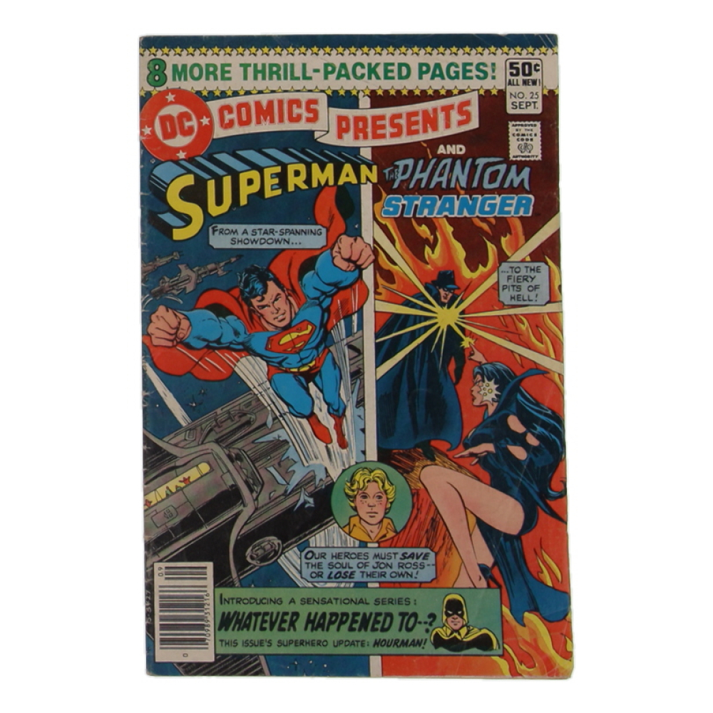 1980 "DC Comics Presents: Superman and the Phantom Stranger" #25 DC Comic Book at PristineAuction.com