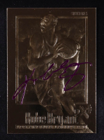 Kobe Bryant 1996-97 Skybox EX-2000 Purple Signature 23Kt Gold RC at PristineAuction.com
