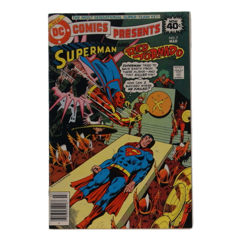 1979 "DC Comics Presents: Superman and Red Tornado" #7 DC Comic Book at PristineAuction.com