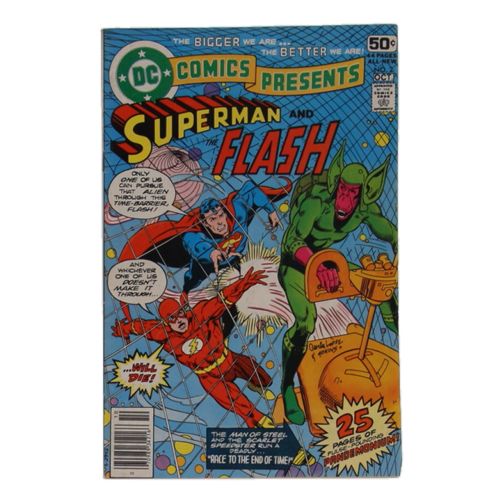 1978 "DC Comics Presents: Superman and the Flash" #2 DC Comic Book at PristineAuction.com