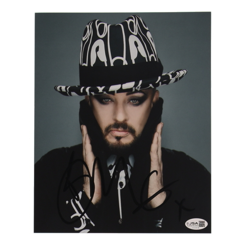 Boy George Signed 8x10 Photo (JSA) | Pristine Auction