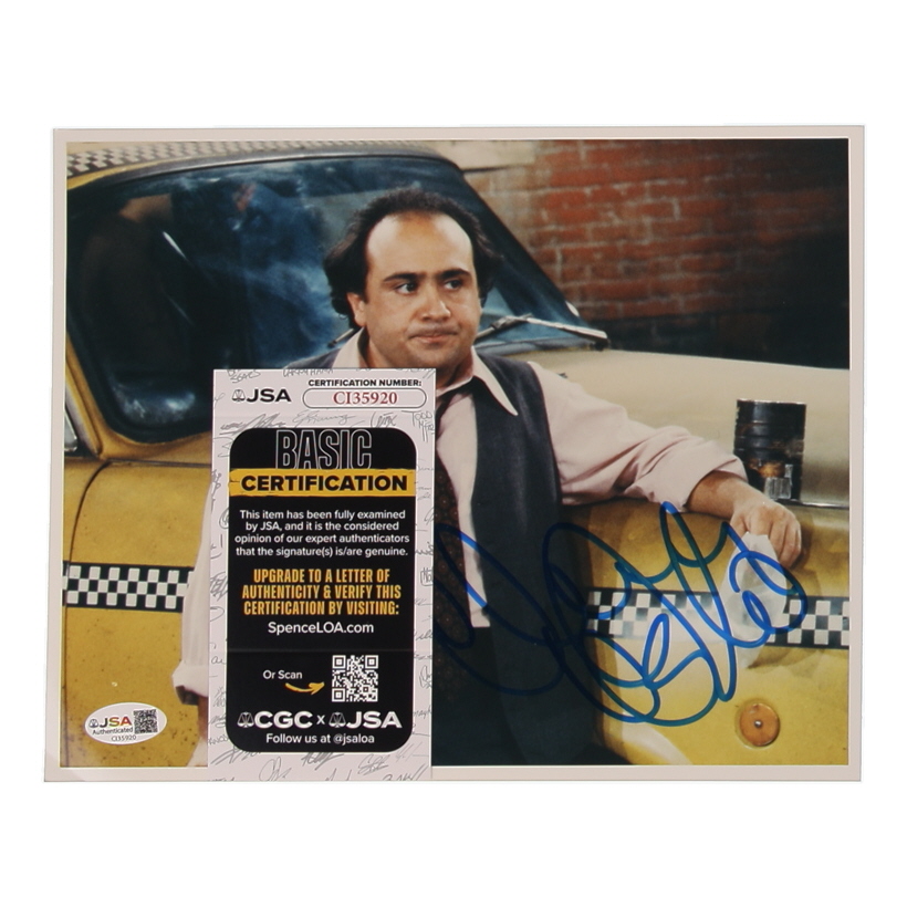 Danny DeVito Signed "Taxi" 8x10 Photo (JSA) at PristineAuction.com Danny DeVito Signed "Taxi" 8x10 Photo (JSA) at PristineAuction.com