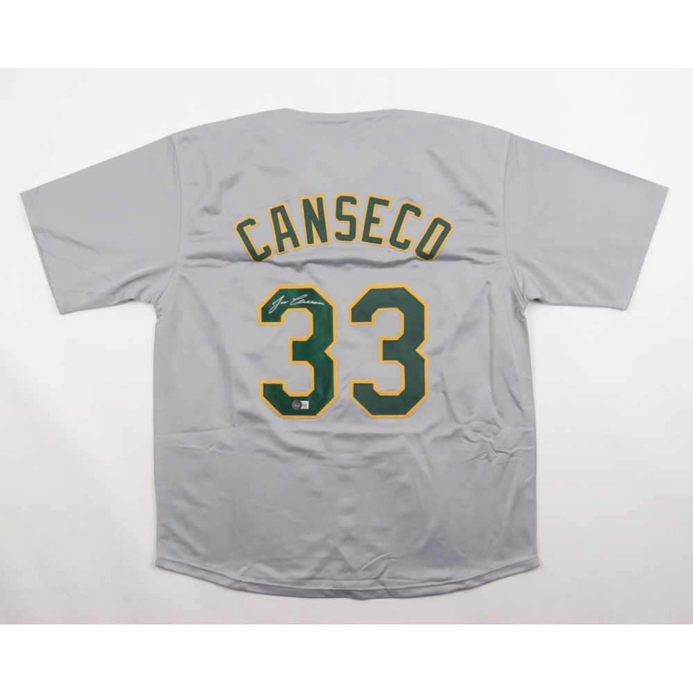 Jose Canseco Signed Jersey (Beckett) at PristineAuction.com