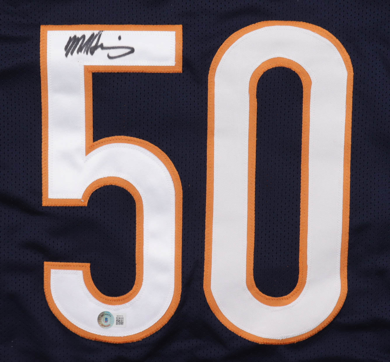 Mike Singletary Signed Jersey (Beckett) at PristineAuction.com Mike Singletary Signed Jersey (Beckett) at PristineAuction.com