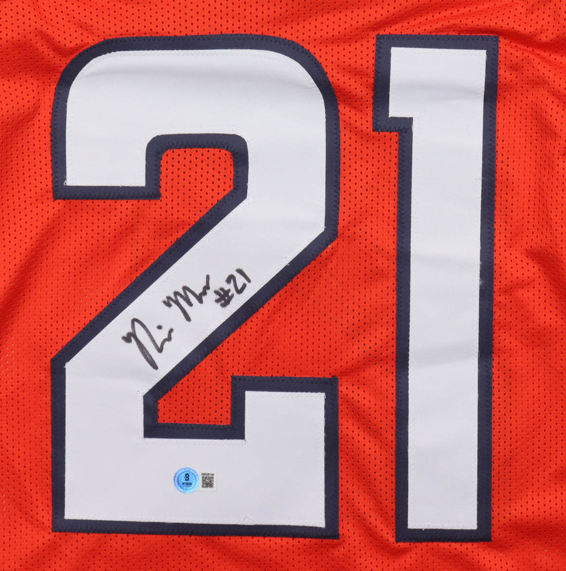 Riley Moss Signed Jersey (Beckett) at PristineAuction.com Riley Moss Signed Jersey (Beckett) at PristineAuction.com