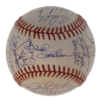 1980 Mets ONL Baseball Signed By (30) with Darryl Strawberry, Doc Gooden, Howard Johnson, David Cone (SportsCards.com) at PristineAuction.com