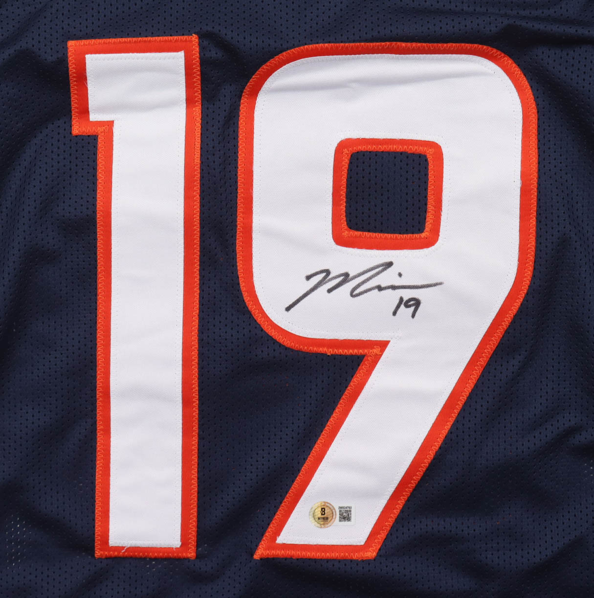 Marvin Mims Jr. Signed Jersey (Beckett) at PristineAuction.com Marvin Mims Jr. Signed Jersey (Beckett) at PristineAuction.com