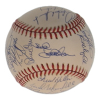 1980 Mets ONL Baseball Signed By (29) with Darryl Strawberry, Doc Gooden, Howard Johnson, David Cone (SportsCards.com) at PristineAuction.com