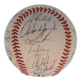 1980 Mets ONL Baseball Signed By (30) with Darryl Strawberry, Doc Gooden, Howard Johnson, David Cone (SportsCards.com) at PristineAuction.com 1980 Mets ONL Baseball Signed By (30) with Darryl Strawberry, Doc Gooden, Howard Johnson, David Cone (SportsCards.com) at PristineAuction.com