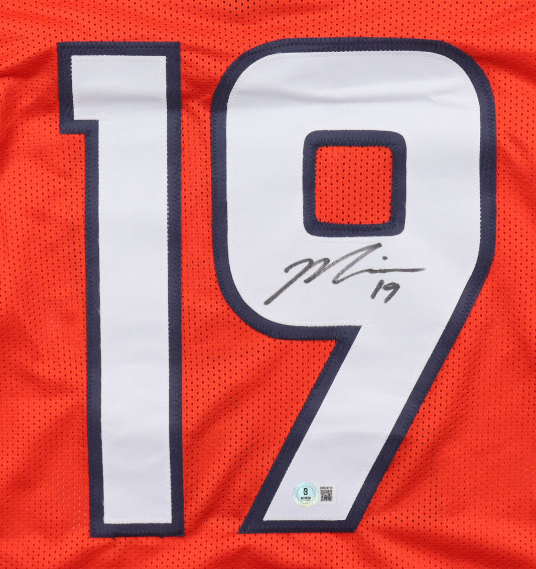 Marvin Mims Jr. Signed Jersey (Beckett) at PristineAuction.com Marvin Mims Jr. Signed Jersey (Beckett) at PristineAuction.com