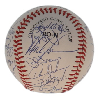 1980 Mets ONL Baseball Signed By (30) with Darryl Strawberry, Doc Gooden, Howard Johnson, David Cone (SportsCards.com) at PristineAuction.com 1980 Mets ONL Baseball Signed By (30) with Darryl Strawberry, Doc Gooden, Howard Johnson, David Cone (SportsCards.com) at PristineAuction.com