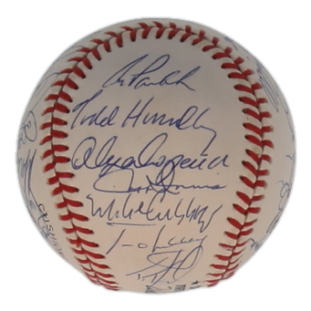 1980 Mets ONL Baseball Signed By (30) with Darryl Strawberry, Doc Gooden, Howard Johnson, David Cone (SportsCards.com) at PristineAuction.com 1980 Mets ONL Baseball Signed By (30) with Darryl Strawberry, Doc Gooden, Howard Johnson, David Cone (SportsCards.com) at PristineAuction.com